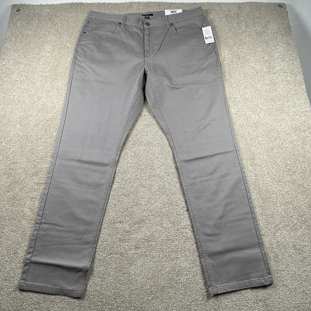 Alfani Men's‎ Straight Leg Jeans 38x32 Gray Denim New